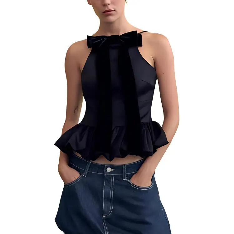 ZARA Camisoles Women's Black-4