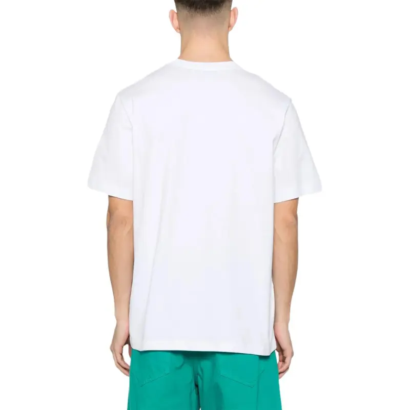 MSGM Logo embroidered T shirt-2