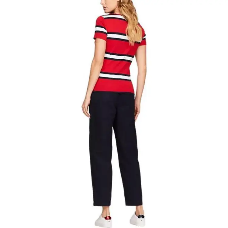Tommy Hilfiger T Shirt Women's Red-2