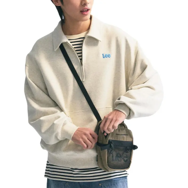 Lee Sweatshirts Men Oat-2