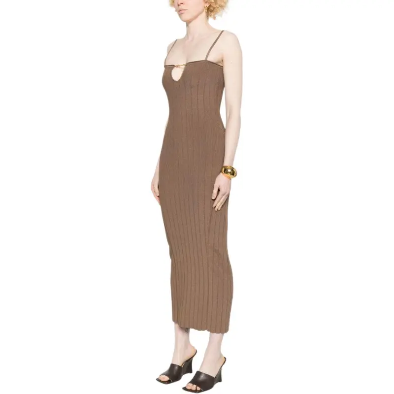 Jacquemus Knitted Sleeveless Dress-1