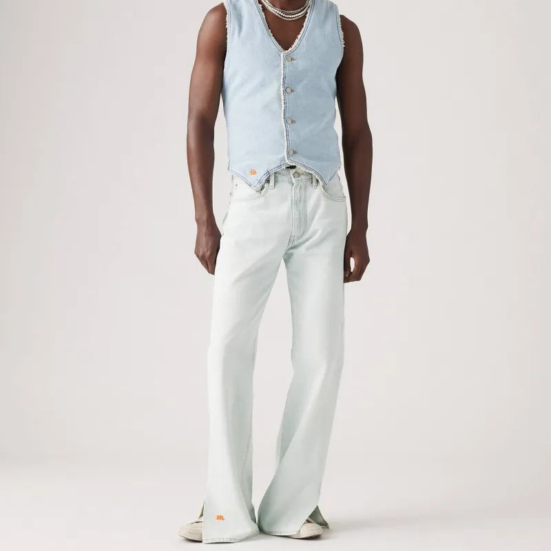 Levi's Levis X ERL Co branded Series Jeans Men's Light Indigo-2
