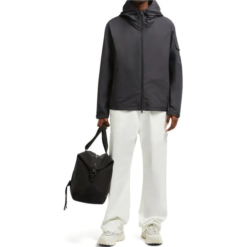 Moncler Logo Patch Hooded Jacket-1