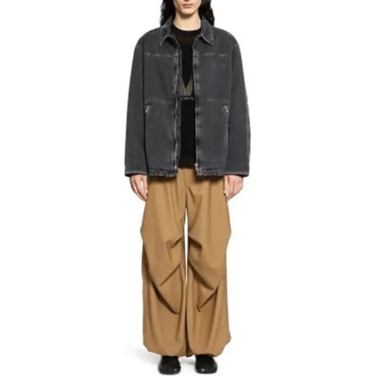 MM6 Maison Margiela Numbers Motif Straight Hem Jacket-4