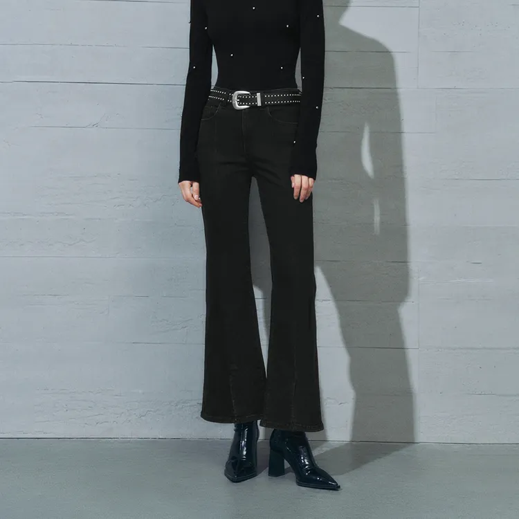 URBAN REVIVO Jeans Women's Jet Black-2
