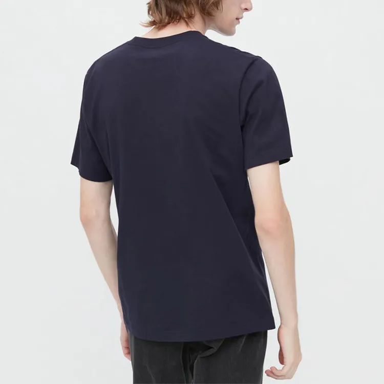 UNIQLO x XINHAICHENG LIANMINGKUAN SS23 T Shirt Unisex Navy Blue-3