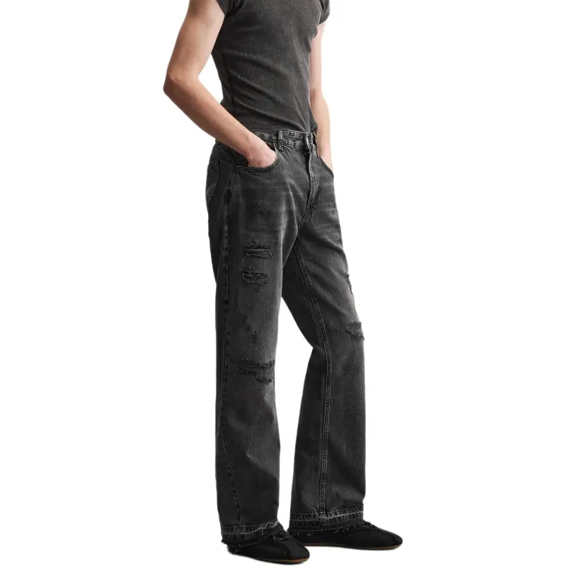 ZARA Jeans Men Black-3