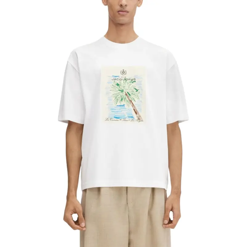 Jacquemus Le T Shirt Marino-2