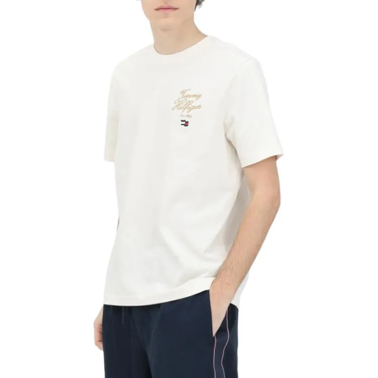 Tommy Hilfiger Logo embroidered T shirt-3