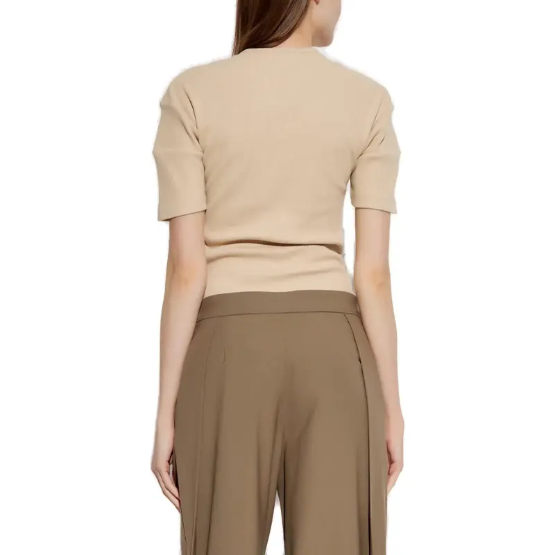 Lemaire Fitted Henley 'Warm Beige'-2