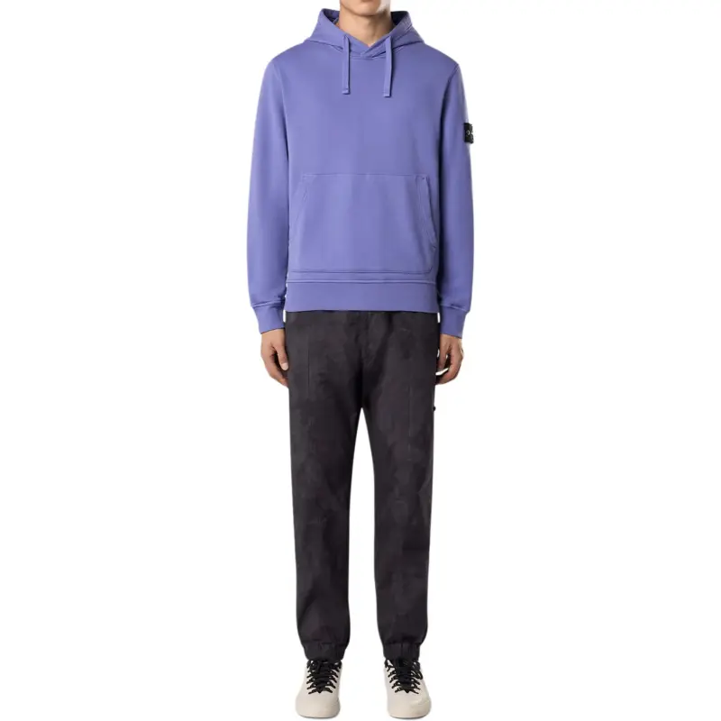 STONE ISLAND Compass Patch Zip Up Hoodie-3