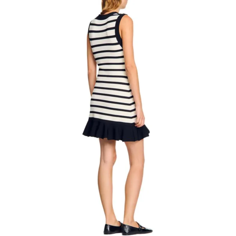 Sandro Striped Mini Dress-2
