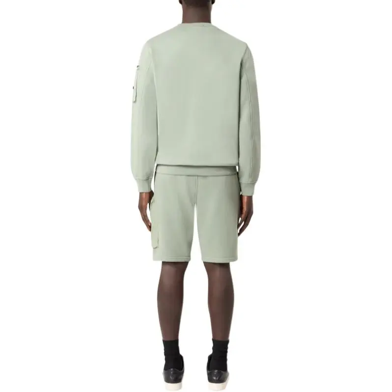 STONE ISLAND Logo Patch Drawstring Shorts-3