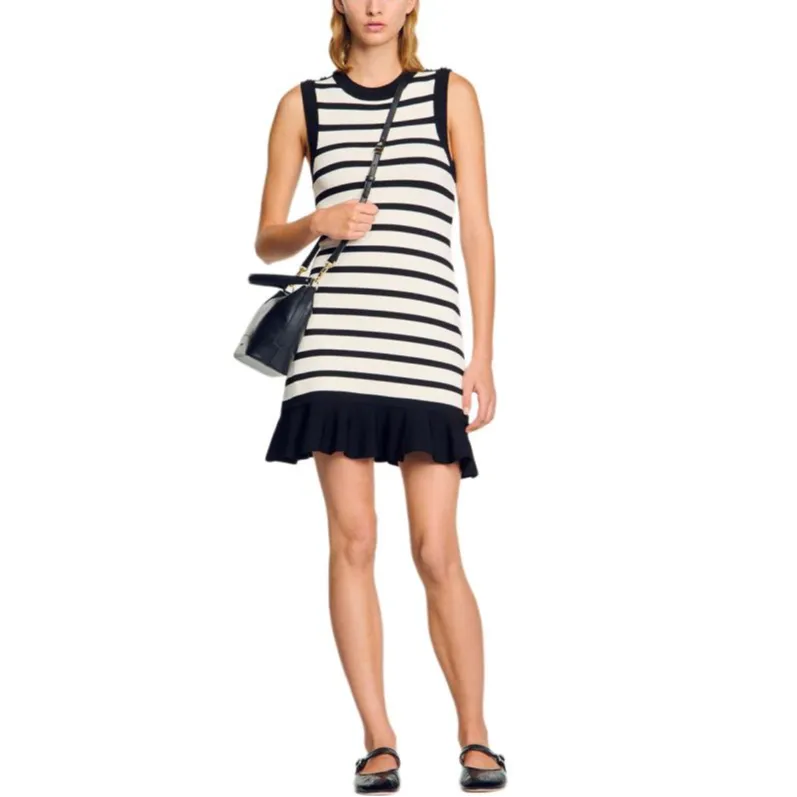 Sandro Striped Mini Dress-3