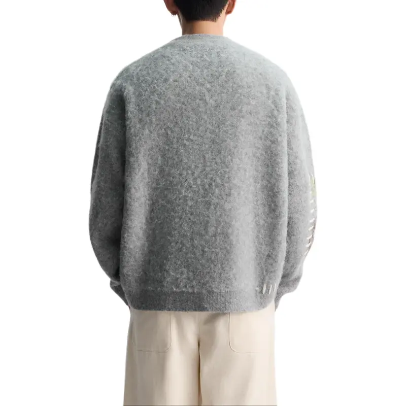 ZARA Knitwear Men Gray-4