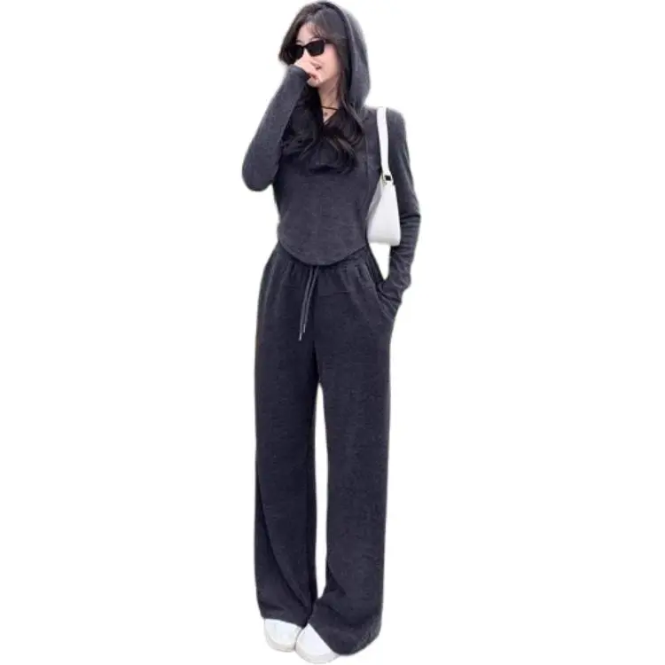 Yufuren Casual Suit Women's Dark Gray-1