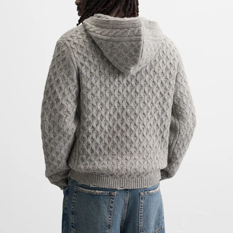 ZARA Sweater Men's Brown/Dark Taupe-5