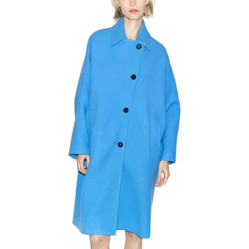 ZARA ZW Series Coats Women's Sky Blue-3