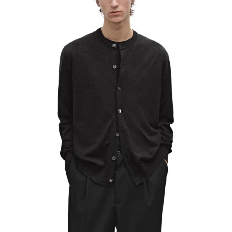 Massimo Dutti Knitwear Men's Dark Gray-3