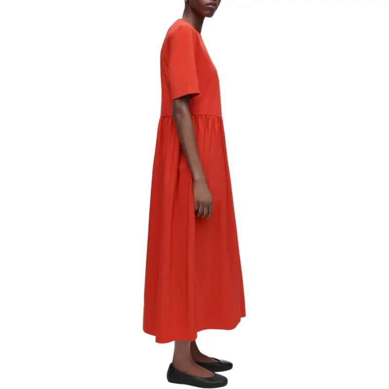 COS Short-Sleeved Dresses Women's Red-2