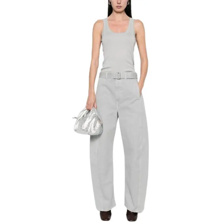 Lemaire Rib Top 'Blue/Grey'-1