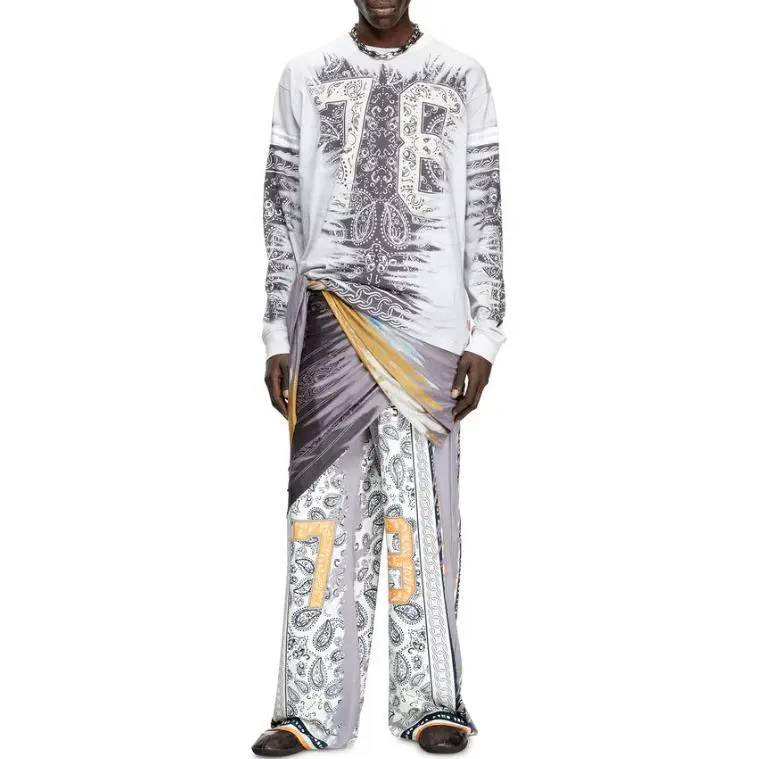 DIESEL T Norm Ls R1 Long Sleeved T Shirt-1