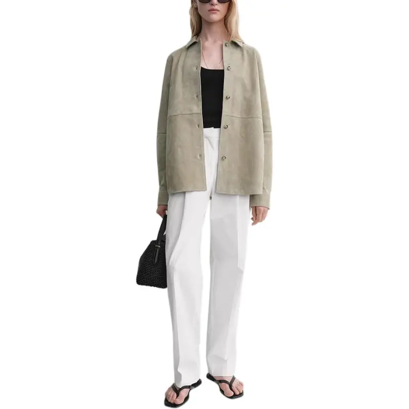 TOTEME Suede Shirt-3