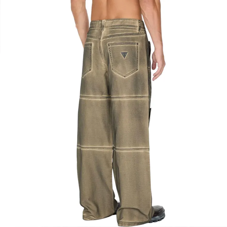GUESS Jeans Men Brown-5