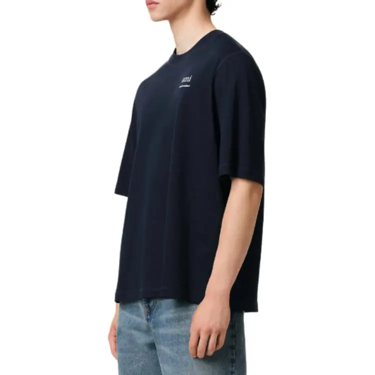 AMIPARIS Logo embroidered T shirt-1