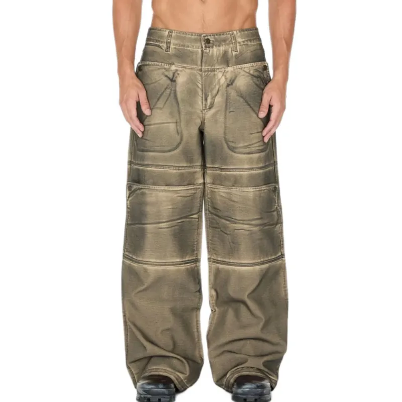 GUESS Jeans Men Brown-4