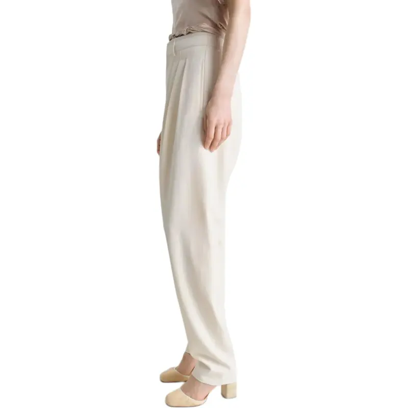 Lemaire Pleated Wide Leg Pants-1