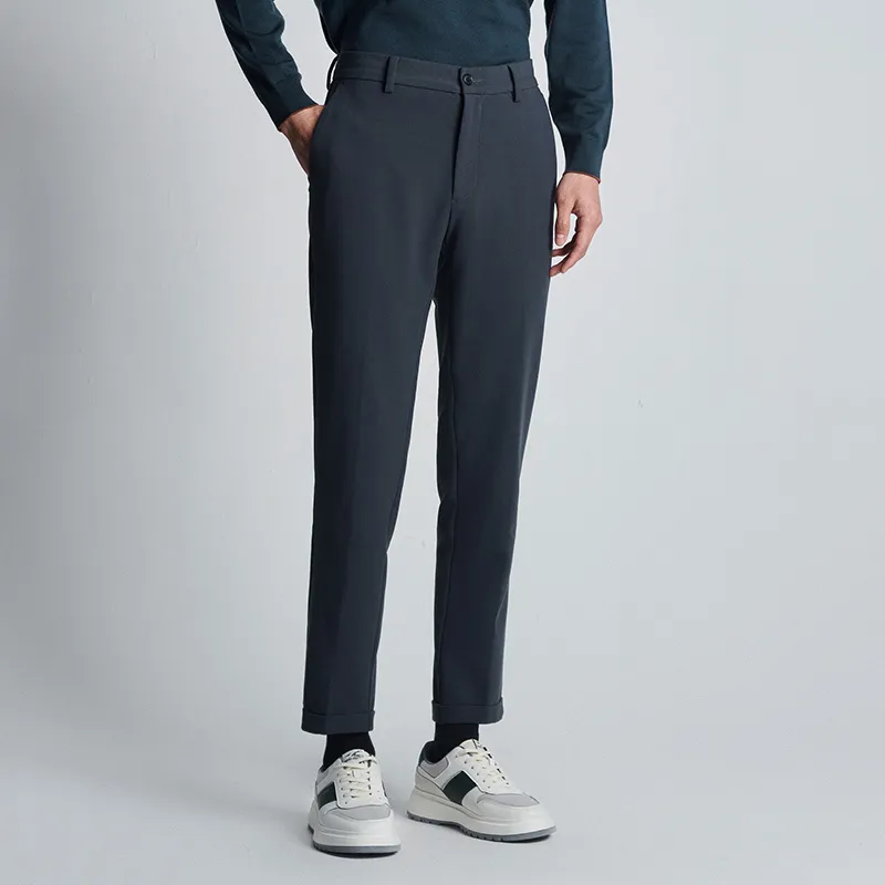 SAINT ANGELO Casual Pants Unisex Linen Green-1