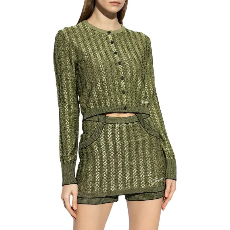 Jacquemus Le Cardigan Marino 'Multicolor/Black'-1