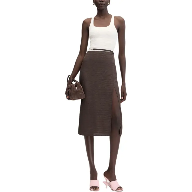 Jacquemus Notte High Waisted Midi Skirt-2