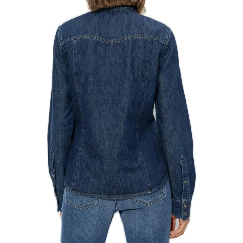 DIESEL De Waves Western Denim Shirt-2