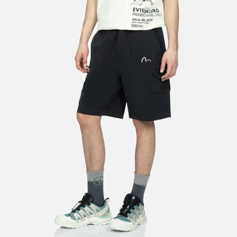 EVISU Casual Shorts Men Black-2