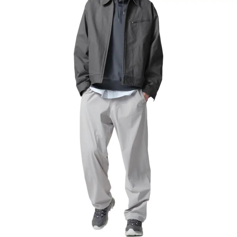 UNIQLO Casual Pants Unisex Smoke Gray-2