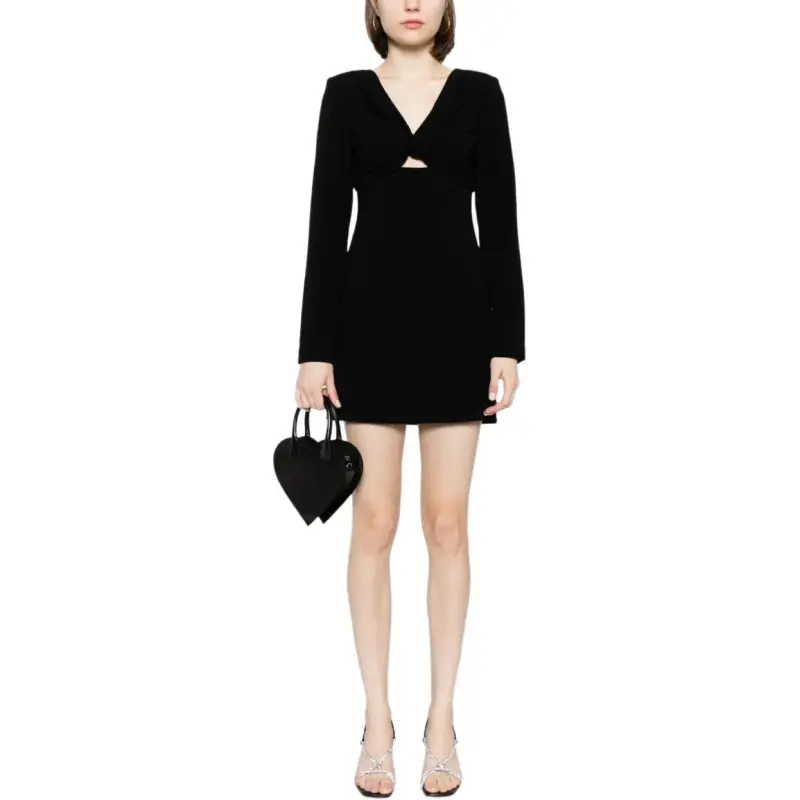 Self portrait V neck Mini Dress-1