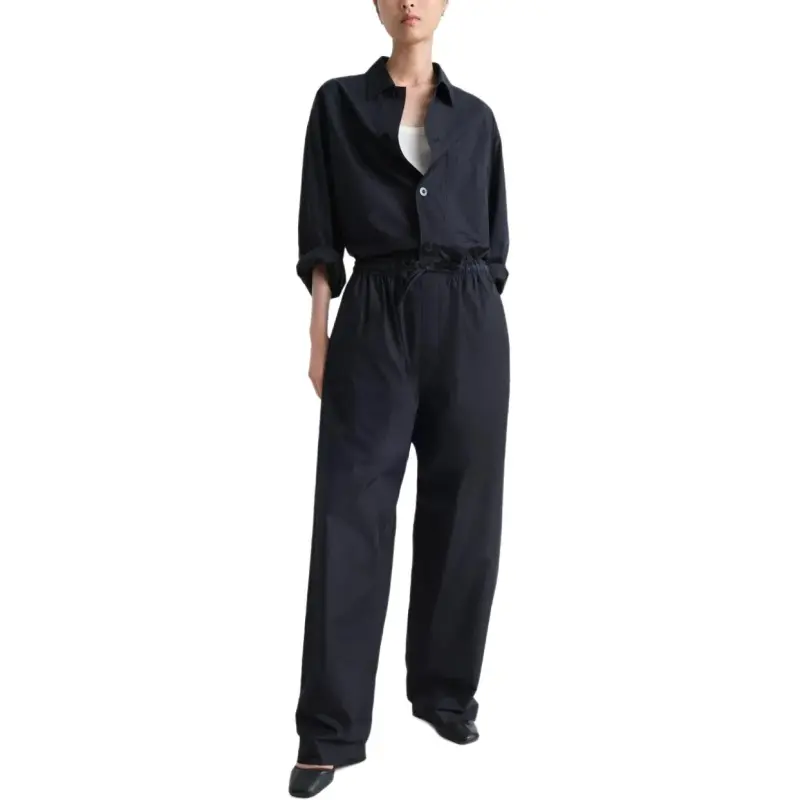 Lemaire Casual Pants Men's Midnight Blue-1