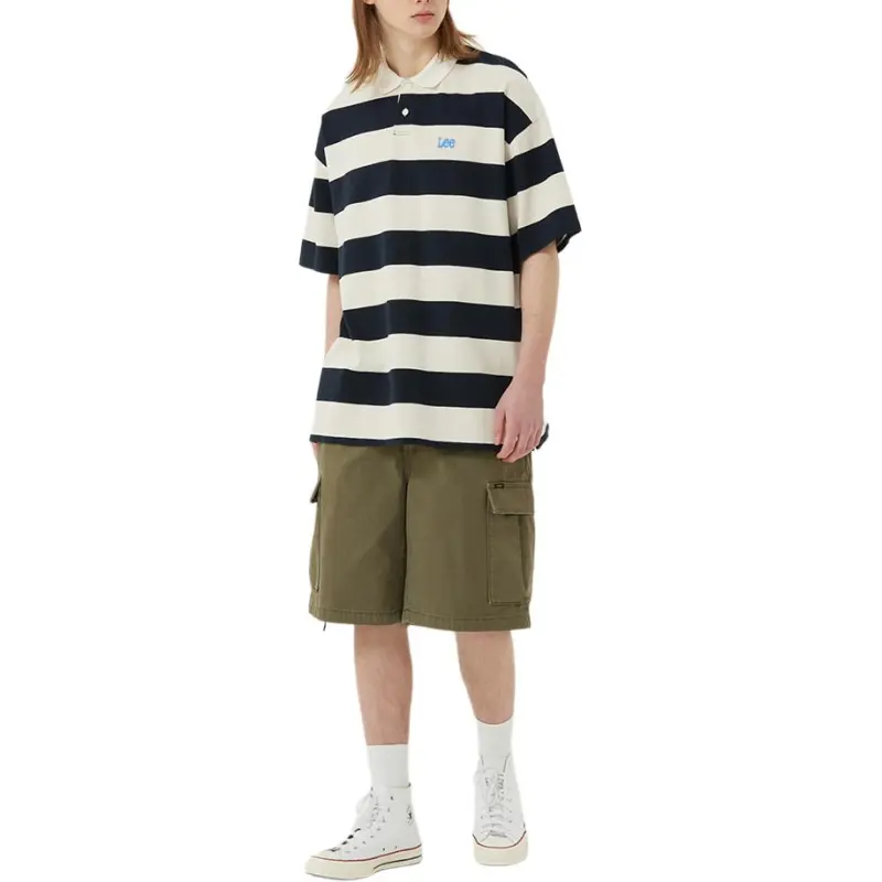 Lee Polo Shirts Men Blue-6