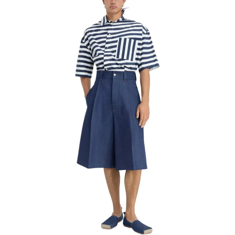 Jacquemus Denim Shorts Men's Blue-1