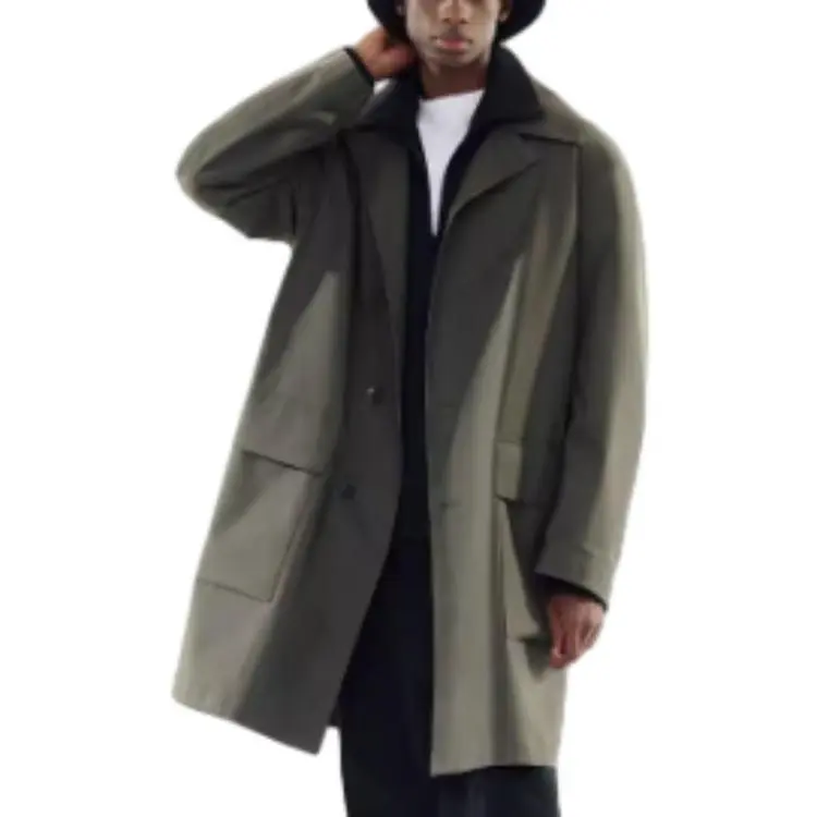 UNIQLO Trench Coats Unisex-2