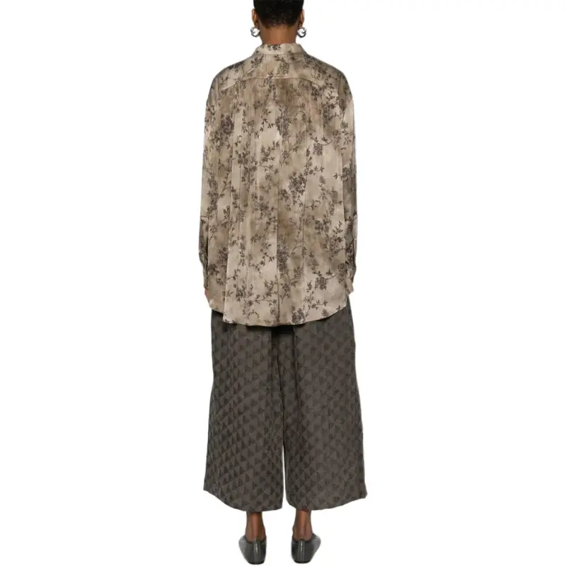 UMA WANG SS25 Shirt Women's Taupe-3