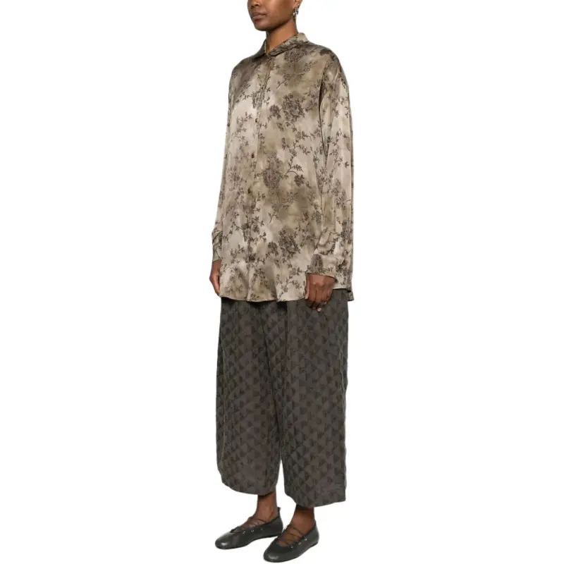 UMA WANG SS25 Shirt Women's Taupe-2