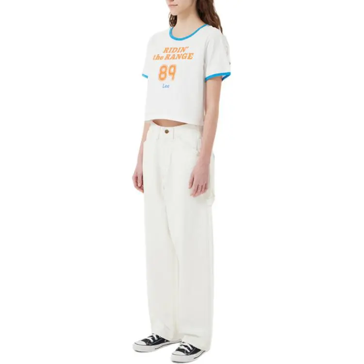 Lee T Shirts Women's White-7