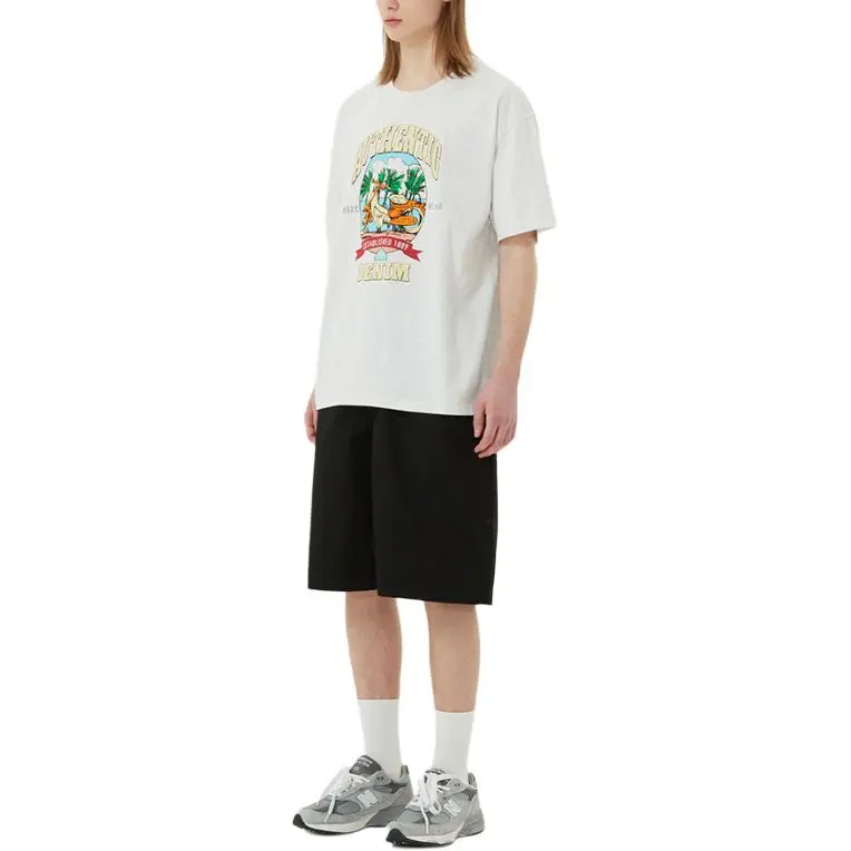 Lee T Shirts Men Gray-5
