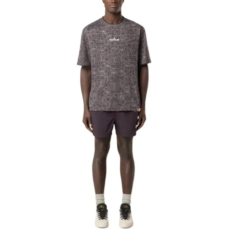 STONE ISLAND Compass Patch Mid Rise Swim Shorts-2