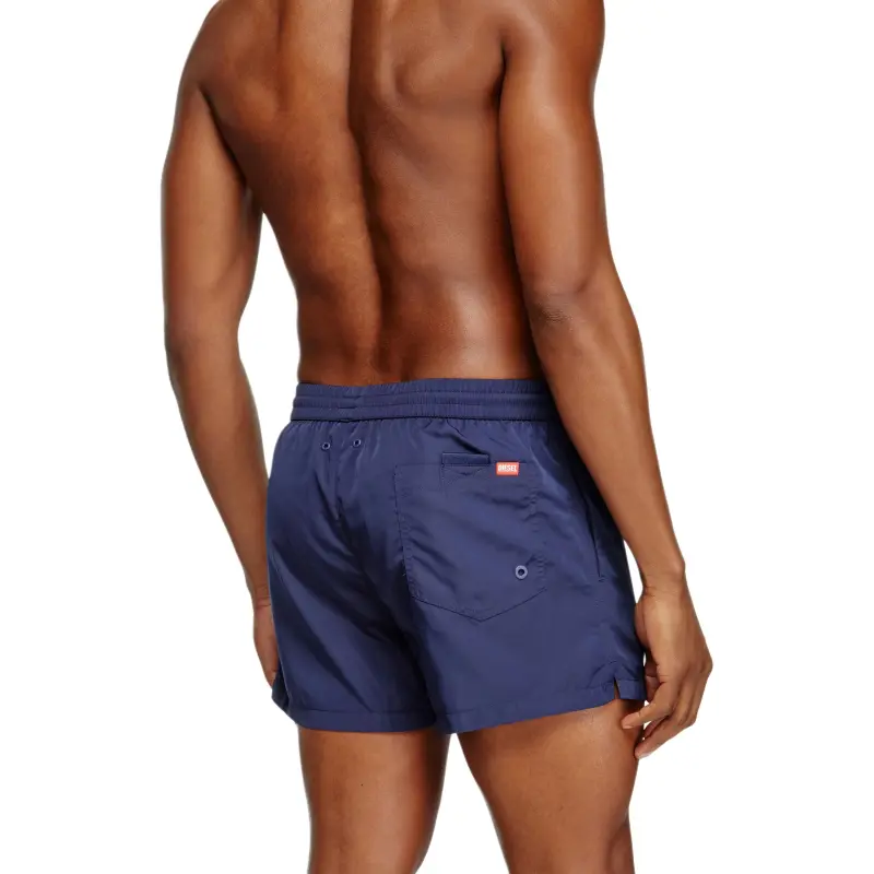DIESEL Mario 34 D Core Logo Printed Drawstring Swim Shorts-2