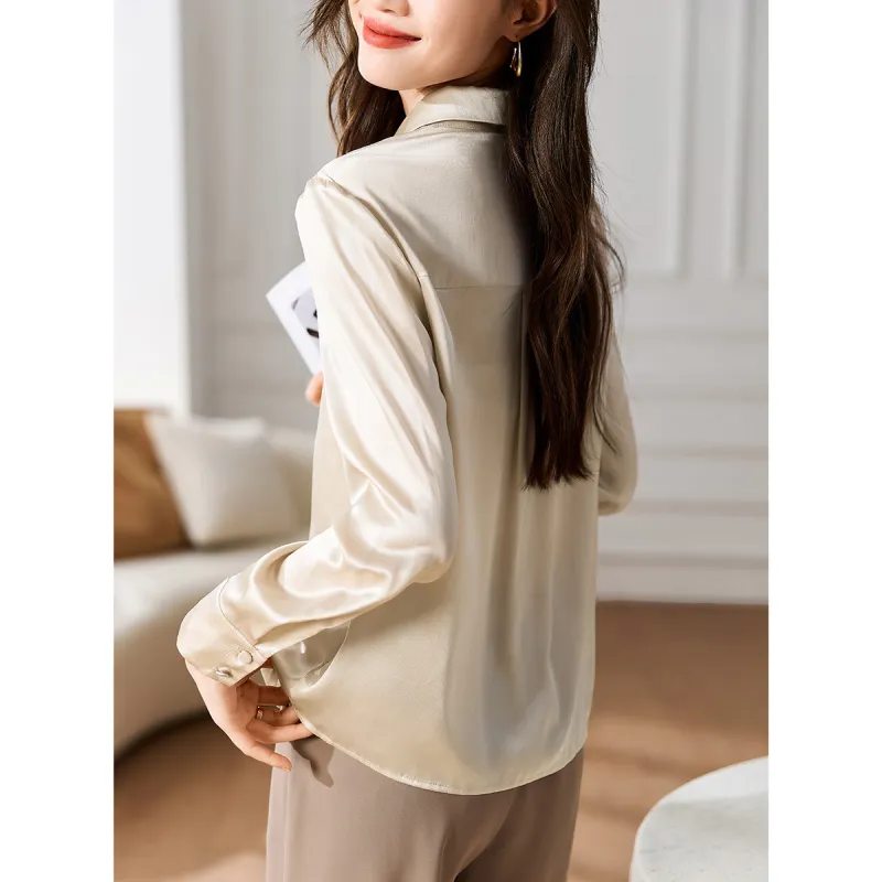 Mo Han Yi Mei Shirt Women's Champagne-1