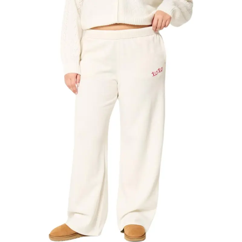 Hollister Casual Pants Women's Light Heather Gray-1